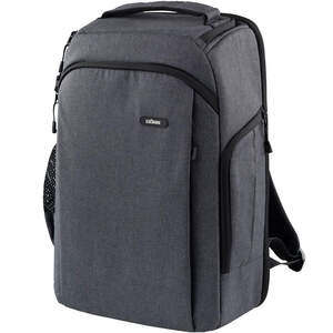 Dorr Prag Go Photo Camera Backpack 16L | Internal 28 x 13 x 45 (cm) | Laptop Pocket | Grey