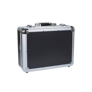 Dorr Black 38 Aluminium Case | Foam Padded | Dividers | Lockable | Shoulder Strap