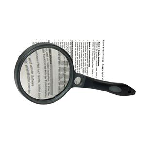 Dorr Dual 3x85mm and 6x15mm Reading Magnifier Glass