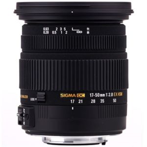 Sigma 17-50mm f2.8 EX DC OS HSM Lens - Canon Fit
