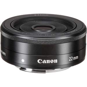 Canon EF-M 22mm F2 STM Pancake Lens
