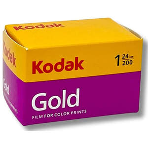 Kodak Gold 200 ISO 24 Exp 35mm Colour Print Film