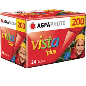 AgfaPhoto Vista Plus ISO 200 24 Exp 35mm Colour Print Film
