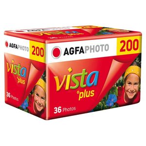 AgfaPhoto Vista Plus ISO 200 36 Exp 35mm Colour Print Film