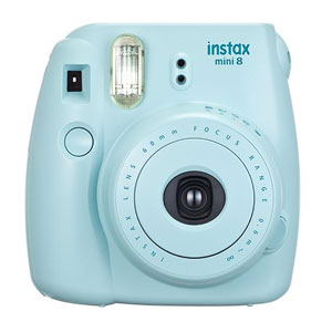 Fujifilm Instax Mini 8 Blue Instant Camera Inc 10 Shots