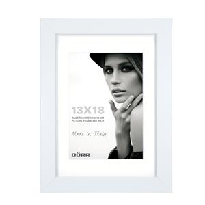 Dorr Bloc White 7x5 inch Wood Photo Frame with 5x3.5 inch insert