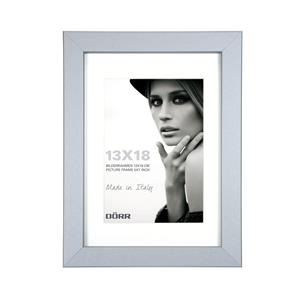 Dorr Bloc Silver 7x5 inch Wood Photo Frame with 5x3.5 inch insert