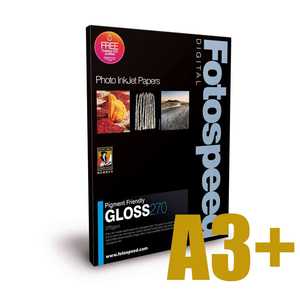 Fotospeed Pigment Friendly Gloss 270 Photo Paper - A3+ - 50 Sheets