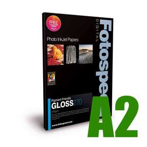 Fotospeed Pigment Friendly Gloss 270 Photo Paper - A2 - 50 Sheets