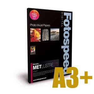 Fotospeed Metallic Lustre 275 Photo Paper - A3 Plus - 25 Sheets