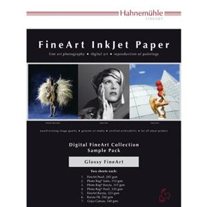 Hahnemuhle Glossy Fine Art Test Pack A4 Printing Paper - 14 Sheets