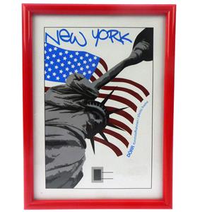 New York Red Photo Frame - 40x50cm