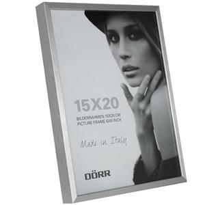 Dorr Signa Brushed Aluminium Silver 8x6 Photo Frame