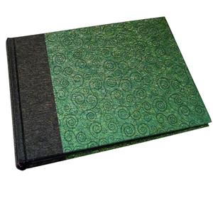 Life Black and Green Traditional Photo Book Album - 40 Sides