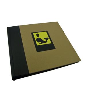 Green Earth Black Whale Traditional Photo Book Album - 40 Sides