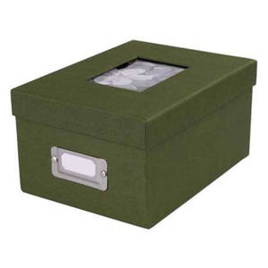 Dorr Photo Storage Box | 700 6x4 Photos | Green