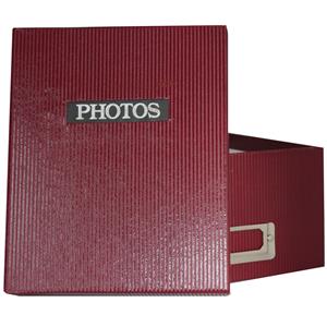 Elegance Red Photo Box for 700 6x4 Photos