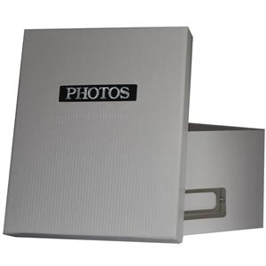 Elegance White Photo Box for 700 6x4 Photos