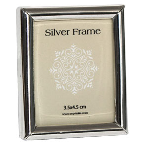 Small Silver 3.5x4.5cm Photo Frame