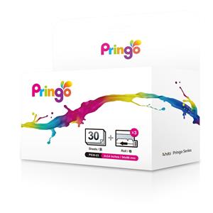 HITI Paper Kit for Pringo Portable Printer - 30 Prints with SIlver Frame