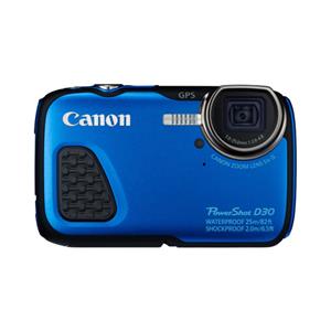 Canon PowerShot D30 Blue Digital Camera