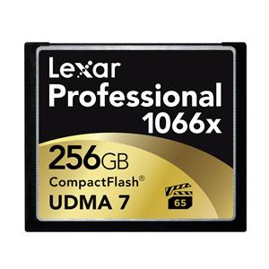 Lexar 256GB Professional UDMA 7 CompactFlash 1066x Memory Card