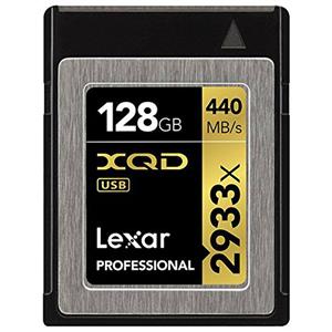 Lexar Professional 128GB 2933x XQD Memory Card