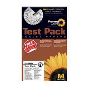 Permajet Canvas Test Pack Printing Canvas Paper A3+ - 12 Sheets