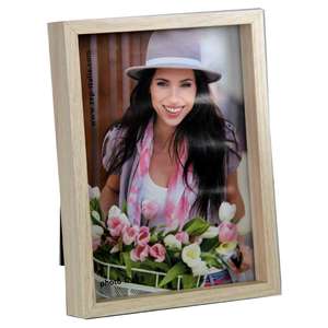 ZEP Zurigo MA Photo Frame - 5x7 inch - White Wood - Hands and Stands