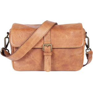 Bronkey Paris Leather Camera Bag - Tanned Brown Leather