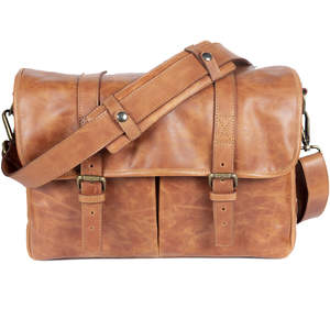 Bronkey Roma Leather Camera Bag - Tanned Brown Leather