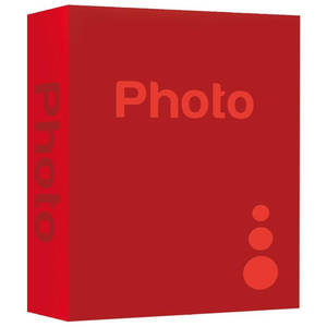 Zep Basic Slip-In Photo Album for 300 7.5x5 Photos - Red
