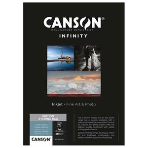 Canson Infinity Edition Etching Rag 310gsm Photo Paper - Acid Free - 100% Cotton A4 - 10 Sheets