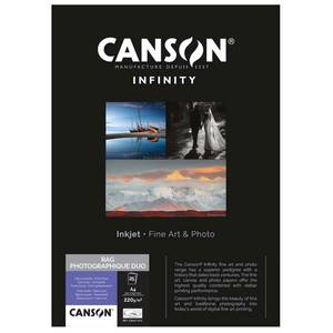 Canson Infinity Rag Photographique Duo 220gsm Photo Paper - Double Sided - A4 25 Sheets