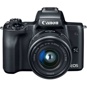 Customer Return Canon EOS M50 Camera with 15-45mm Lens