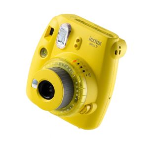 Customer Return Fujifilm Instax Mini 9 Instant Camera Yellow + 10 Shots