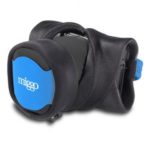 Miggo Grip & Wrap Black and Blue Carrying Strap for CSC Cameras