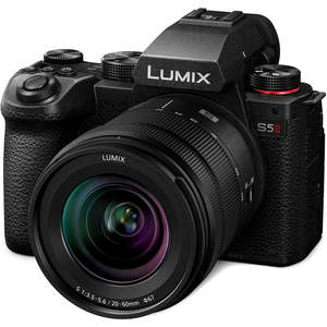Panasonic Lumix S5 Mark II & 20-60mm Lens - Black