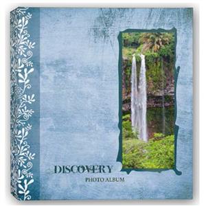 Discovery Blue Traditional Photo Album - 100 Sides