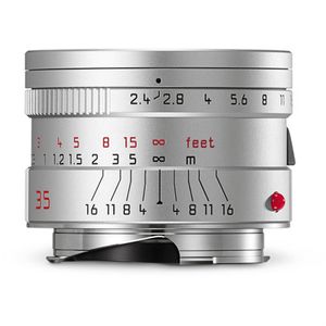 Ex-Demo Leica Summarit-M 35mm F2.4 ASPH Silver Lens 11679