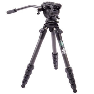 Ex-Demo 3 Legged Thing Jay Legends Tripod with Leveling Base & AirHed Cine-V - Darkness