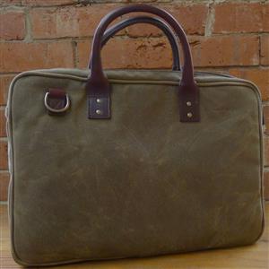 Ex-Demo ONA Kingston Field Tan Briefcase Bag