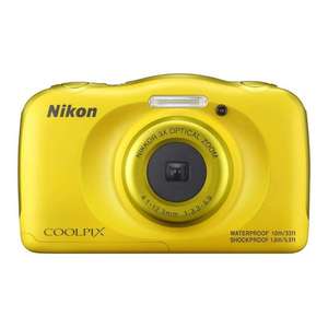 Ex-Demo Nikon Coolpix W100 Digital Camera - Yellow