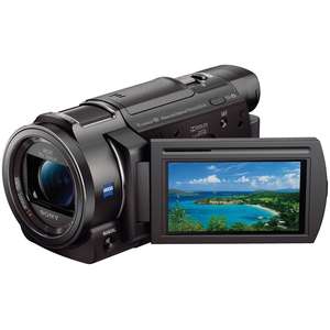 Sony AX33 Camcorder - 4K Ultra-HD - Wi-Fi - 10x Optical Zoom - 20.6 MP