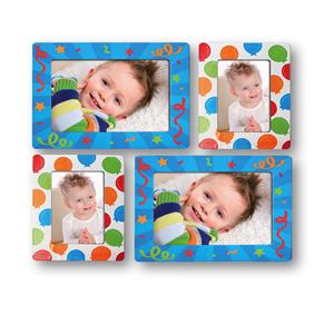 Sticky Photo Frame for 4 Photos - Balloons