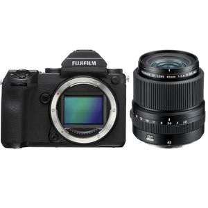Fujifilm GFX 50S Medium Format Camera & GF 45mm F2.8 R WR Lens