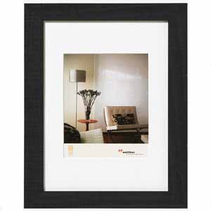 Walther Home Wooden Picture Frame - 8x6 inch - (Insert 6x4 inch) Black