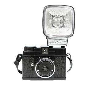 Lomography Diana Mini Petite Noire 35mm Camera and Flash