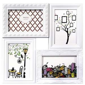 White Multi Picture Photo Frame Overall Size Approx 13