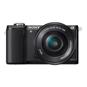 Sony Alpha A5000 Black Digital Camera with 16-50mm F3.5-5.6 OSS Lens